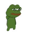 💃-Pepe the Frog, Telegram Sticker