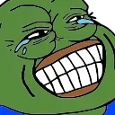 🤣-Pepe the Frog, Telegram Sticker
