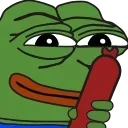 🤤-Pepe the Frog, Telegram Sticker