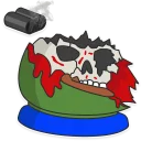 🔫-Pepe the frog @pepetopfrog, Telegram Sticker