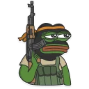 💣-Pepe the frog @pepetopfrog, Telegram Sticker