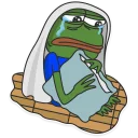 🔪-Pepe the frog @pepetopfrog, Telegram Sticker