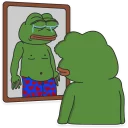 🐷-Pepe the frog @pepetopfrog, Telegram Sticker
