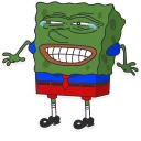 😂-Pepe the frog @pepetopfrog, Telegram Sticker