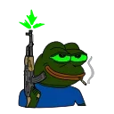 🔫-Pepe, Telegram Sticker