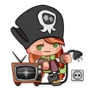 📺-Pepper Ktusha, Telegram Sticker