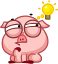☝-Winky, Telegram Sticker