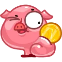 🐷-Winky, Telegram Sticker