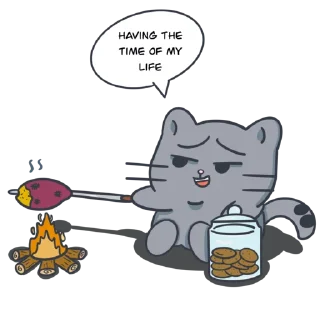 😏-Petty's Cart, Telegram Sticker