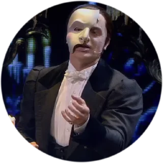 😩-The Phantom of the Opera, Telegram Sticker