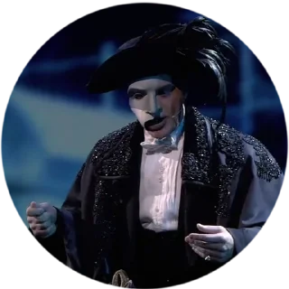 😤-The Phantom of the Opera, Telegram Sticker