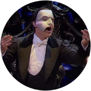 🥴-The Phantom of the Opera, Telegram Sticker