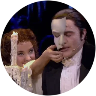 😈-The Phantom of the Opera, Telegram Sticker
