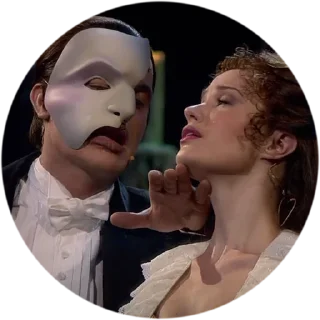 😌-The Phantom of the Opera, Telegram Sticker