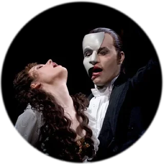 😈-The Phantom of the Opera, Telegram Sticker