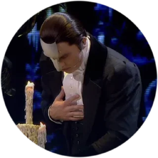 🙏-The Phantom of the Opera, Telegram Sticker