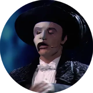 ☹️-The Phantom of the Opera, Telegram Sticker