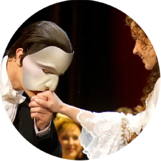 😍-The Phantom of the Opera, Telegram Sticker