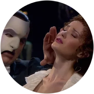 😓-The Phantom of the Opera, Telegram Sticker