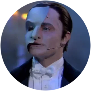 😕-The Phantom of the Opera, Telegram Sticker