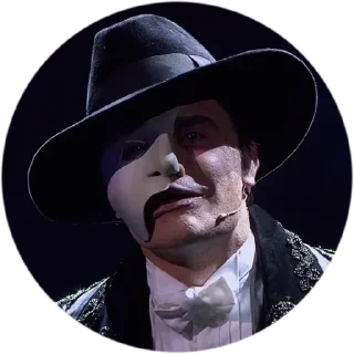 😖-The Phantom of the Opera, Telegram Sticker