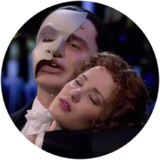 🥰-The Phantom of the Opera, Telegram Sticker