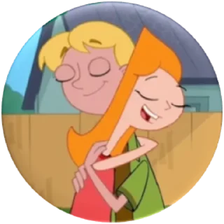 🤗-Phineas and Ferb, Telegram Sticker
