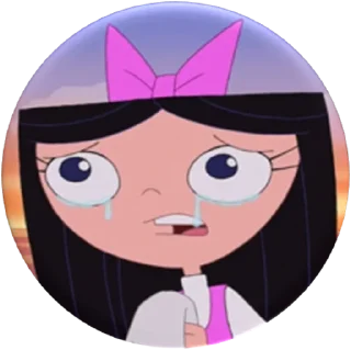 😭-Phineas and Ferb, Telegram Sticker