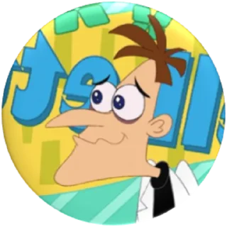 🥺-Phineas and Ferb, Telegram Sticker