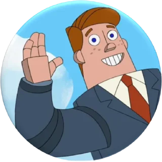 👋-Phineas and Ferb, Telegram Sticker