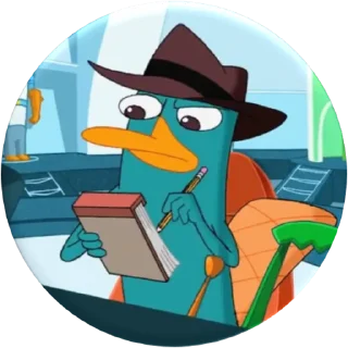 📝-Phineas and Ferb, Telegram Sticker