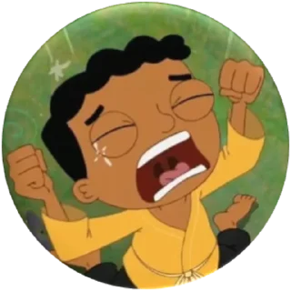 😭-Phineas and Ferb, Telegram Sticker