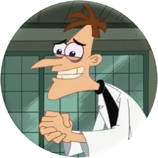 🙏-Phineas and Ferb, Telegram Sticker