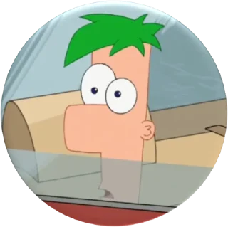 😳-Phineas and Ferb, Telegram Sticker
