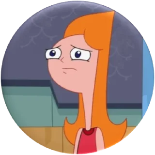 😞-Phineas and Ferb, Telegram Sticker