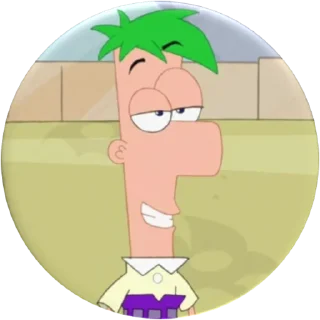 😁-Phineas and Ferb, Telegram Sticker