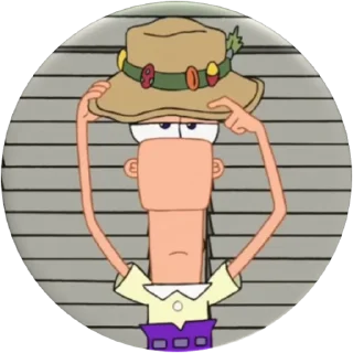 😎-Phineas and Ferb, Telegram Sticker