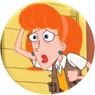 🤦‍♂️-Phineas and Ferb, Telegram Sticker
