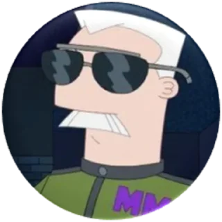 😎-Phineas and Ferb, Telegram Sticker