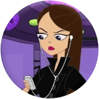 🎵-Phineas and Ferb, Telegram Sticker