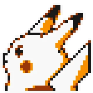 😒-Pikachu sprites, Telegram Sticker