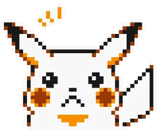 ‼️-Pikachu sprites, Telegram Sticker