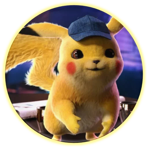 Pikachu, telegram sticker