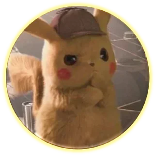 🤔-Pikachu, Telegram Sticker