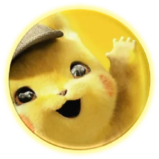 👋-Pikachu, Telegram Sticker