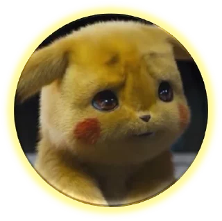 😭-Pikachu, Telegram Sticker