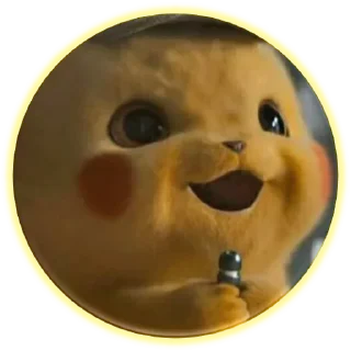 😃-Pikachu, Telegram Sticker