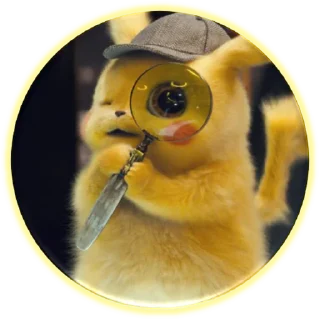 🧐-Pikachu, Telegram Sticker
