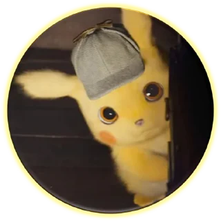 👀-Pikachu, Telegram Sticker