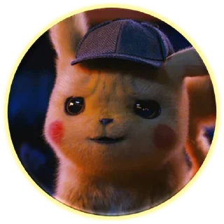 😏-Pikachu, Telegram Sticker